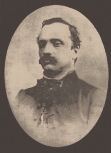 Karel Sabina的肖像1813-1877年。 作者 不明