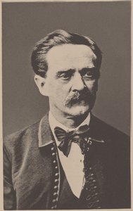 卡雷尔·萨比娜（Karel Sabina）1813-1877年的肖像。 作者 不明