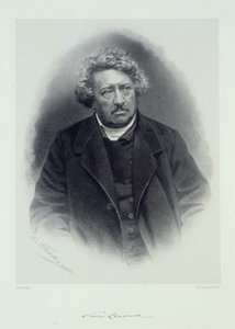 皮埃尔-勒鲁的肖像，1797-1871。 作者 不明