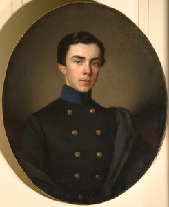 亚历山大·米哈伊洛维奇·哥利森亲王的画像1838-1919，1850年代 作者 不明