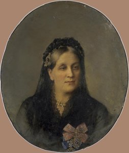 玛丽亚·亚历山德罗夫娜·多尔戈鲁卡亚（Maria Alexandrovna Dolgorukaya）公主肖像，内阿普瓦西纳（1816-1892），十九世纪下半叶 作者 不明