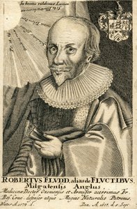 罗伯特·弗洛德（Robert Fludd）肖像1574-1637，十七世纪 作者 不明