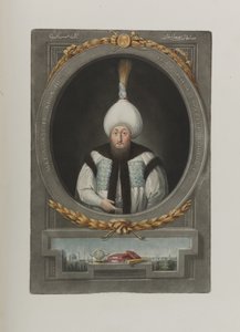 苏丹穆斯塔法三世肖像1717-1774，1815年 作者 不明