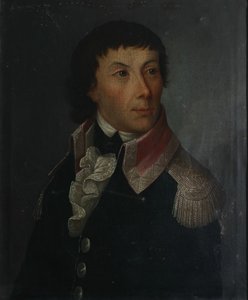 19世纪初的Tadeusz Kosciuszko肖像1746-1817。 作者 不明