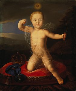 Tsarevich肖像俄罗斯彼得·彼得罗维奇（Peter Petrovich），1715年至1919年，19世纪第一季度。 作者 不明