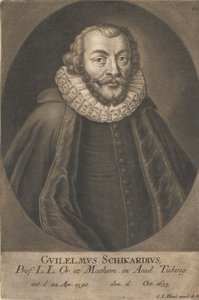 威廉·希卡德（1592-1635）的肖像。 作者 不明