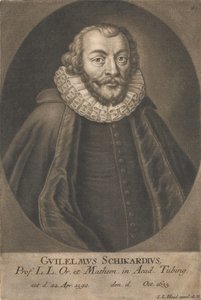 威廉·希卡德（1592-1635）的肖像。 作者 不明