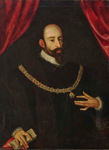 威廉五世1548-1626年的画像，巴伐利亚公爵。 作者 不明