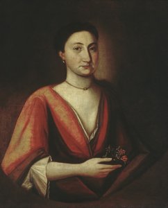 夫人的画像汉娜·斯蒂尔曼（Hannah Stillman），1720-30。