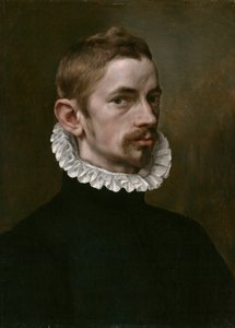 一个人的肖像，约1575年。 作者 不明
