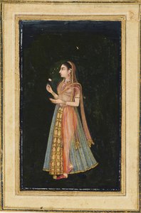 一位女士的画像，1620-1630年 作者 不明