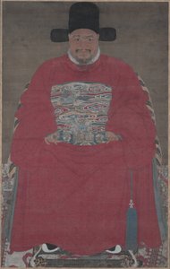 1600年代至1700年代的官员肖像。 作者 不明