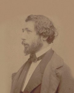 钢琴家和作曲家查尔斯-韦勒1825-1883年的肖像，约1865年。 作者 不明