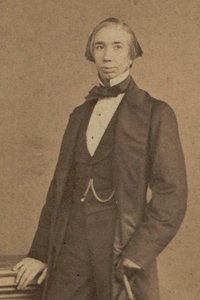作曲家亨利-布林利-理查兹的肖像，1817-1885年，约1855年。 作者 不明