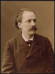 作曲家朱尔斯·马斯奈（Jules Massenet）的肖像1842-1912，1890年代。 作者 不明