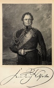普鲁士国王腓特烈-威廉四世1795-1861年的肖像。 作者 不明
