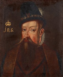瑞典国王约翰三世的肖像1537-1592，um 1700 作者 不明
