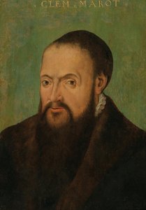 诗人克莱芒-马罗1496-1544年的肖像，16世纪上半叶。 作者 不明
