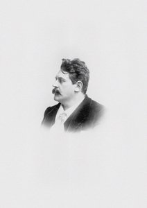 作曲家欧根-林德纳1858-1915年的画像。 作者 不明