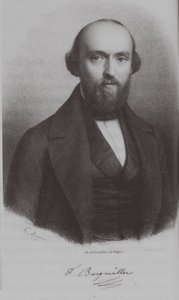 作曲家约翰·弗里德里希·弗朗兹·伯格·穆勒的肖像1806-1874年，c。 1840年 作者 不明