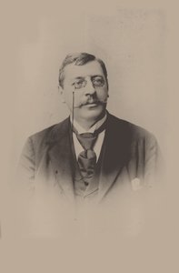 指挥家和作曲家费利克斯-莫特尔1856-1911年的肖像。 作者 不明