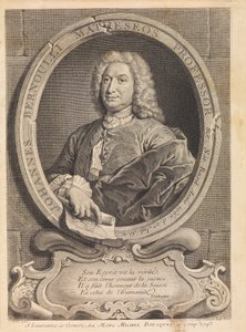 数学家约翰·伯努利的肖像1667-1748，1742年。 作者 不明