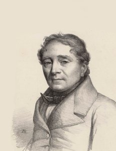 歌剧演员路易斯-安托万-埃莱奥诺-庞沙尔1787-1866年的肖像，1845年。 作者 不明