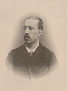 风琴家和作曲家查尔斯-马里-维多尔的肖像 1844-1937 , 1870-1875。 作者 不明