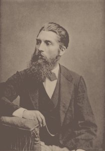 钢琴家和作曲家阿道夫·詹森（Adolf Jensen）的肖像1837-1879年。 作者 不明