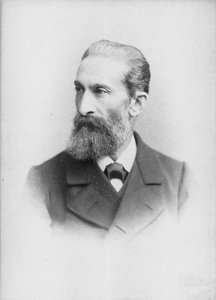 钢琴家和作曲家所罗门·贾达索恩（1831-1902）的肖像。 作者 不明