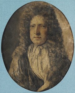诗人尼古拉斯-罗1674-1718的肖像，17世纪。 作者 不明