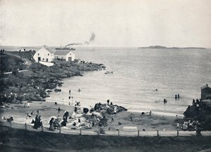 Portrush-沐浴场所，1895年 作者 不明