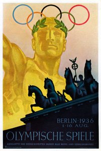 1936年奥运会海报，1936年柏林