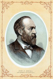 詹姆斯·艾布拉姆·加菲尔德（James Abram Garfield）的后肖像，c1885年 作者 不明