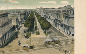普拉多大道，1907年 作者 不明