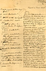1921年1800年11月22日为协和式飞机的准备笔记。 作者 不明