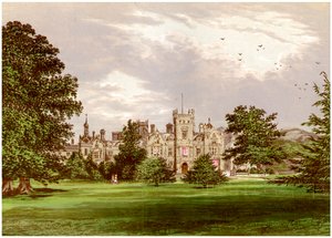 肯特郡普雷斯顿大厅（Preston Hall），肯特（Brasssey family）的住所，c1880 作者 不明
