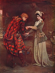 查理王子告别了弗洛拉·麦克唐纳（Flora MacDonald），1746年，1905年 作者 不明