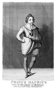 波希米亚女王的儿子莫里斯亲王，1815年 作者 不明