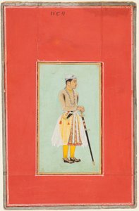 Bikaner的Suraj Singh Rathor亲王，1611–13年。 作者 不明