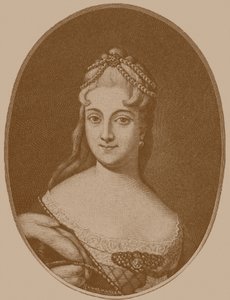叶卡捷琳娜公主Alekseyevna Dolgorukova 1712-1747 作者 不明