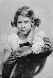 伊丽莎白公主（9岁），1935年，1937年 作者 不明