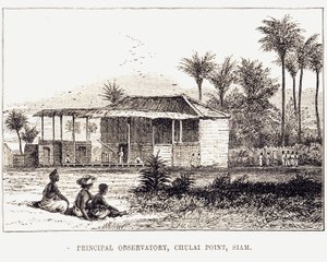 暹罗首席天文台，1875年 作者 不明