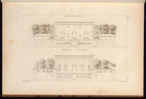 印刷，《民用建筑收藏》，1806–12年 作者 不明