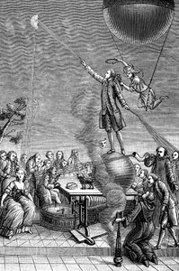 讽刺弗朗兹·安东·梅斯默（Franz Anton Mesmer），1784年 作者 不明