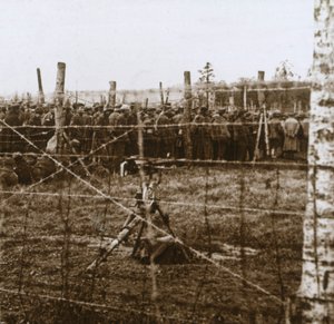 法国北部Dead Mans Hill死人监狱的囚犯，c1914-c1918 作者 不明