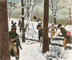 1936年1月1日，普鲁士士兵逃脱了法国的监禁。 作者 不明