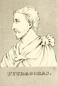 毕达哥拉斯（Pythagoras），公元前c570-c495，1830年。 作者 不明