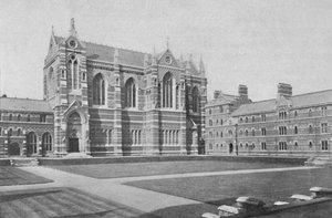 四边形，牛津大学基布尔学院，1904年 作者 不明
