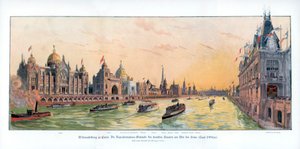 Quai dOrsay，巴黎世界展览，1889年，1900年 作者 不明